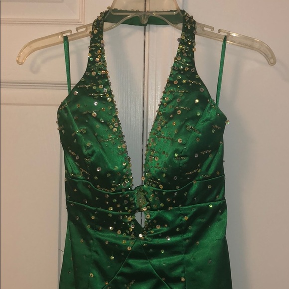 Green Prom/Pageant dress - Picture 7 of 8
